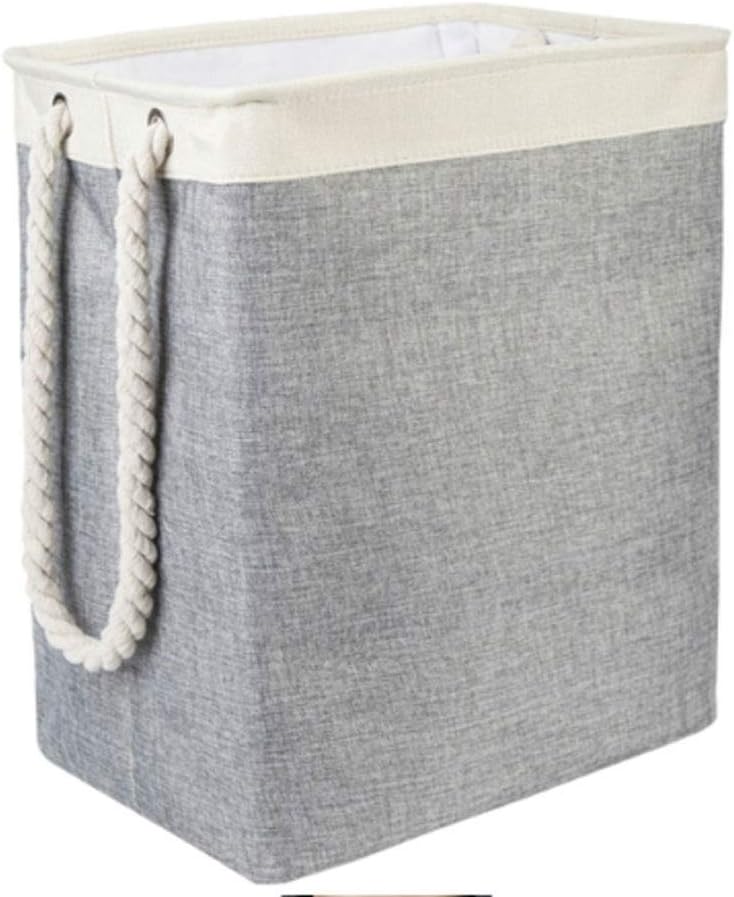 GHHJUKxyl hampers for laundry， Laundry Basket with Handles Linen Hampers for Laundry Storage Baskets Built-In Lining with Detachable Brackets Well-Holding Upgr (Color : 1)