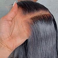 Vista 12 de Cierre de encaje HD de 5 x 5, cabello humano lacio HD transparente, 100% sin procesar, cierre de cabello humano virgen brasileño, parte libre