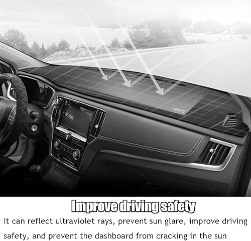 Miniatura 10 de Kakash Accesorios interiores personalizados para Honda 10th Civic 2016 2017 2018 2019 2020 2021 cubierta de salpicadero reduce el deslumbramiento y