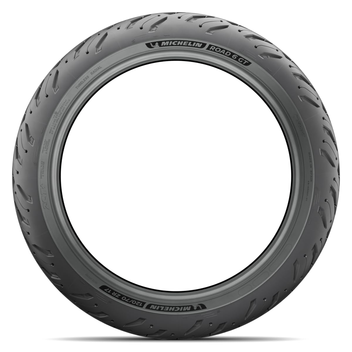 Amazon.com: MICHELIN Road 6 GT Front Tire, black, 120/70ZR17 (58W