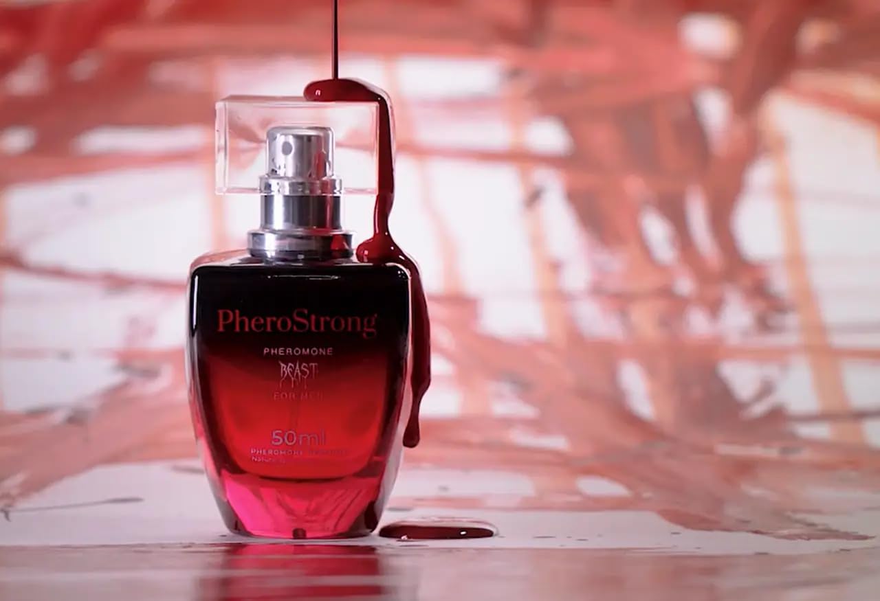 Beast For Men | Bestia de Feromonas – Perfume con Feromonas para Hombre | Aroma Fuerte, Audaz y Dominante | Limón, Menta, Pimienta, Jengibre, Cedro y Tonka | Fragancia que Impone Presencia