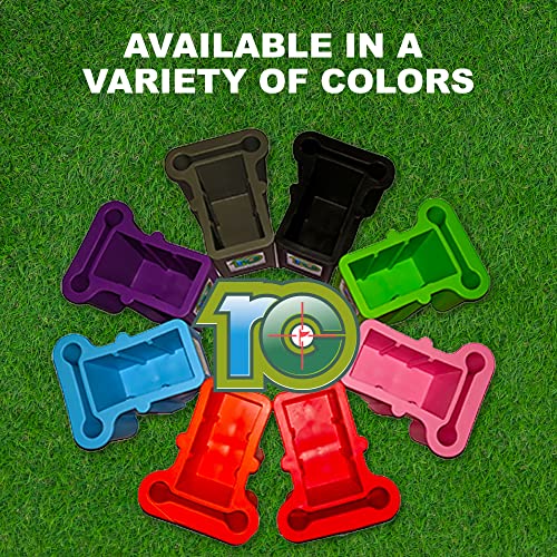 The Range Gripper For Golfers - An All-In-One Rangefinder/Smartphone Holder- Fits Any Golf Cart Cupholder, Secures & Protects Your Range Finder & Cell Phone - Never Lose Valuables Again, Purple #TOP6