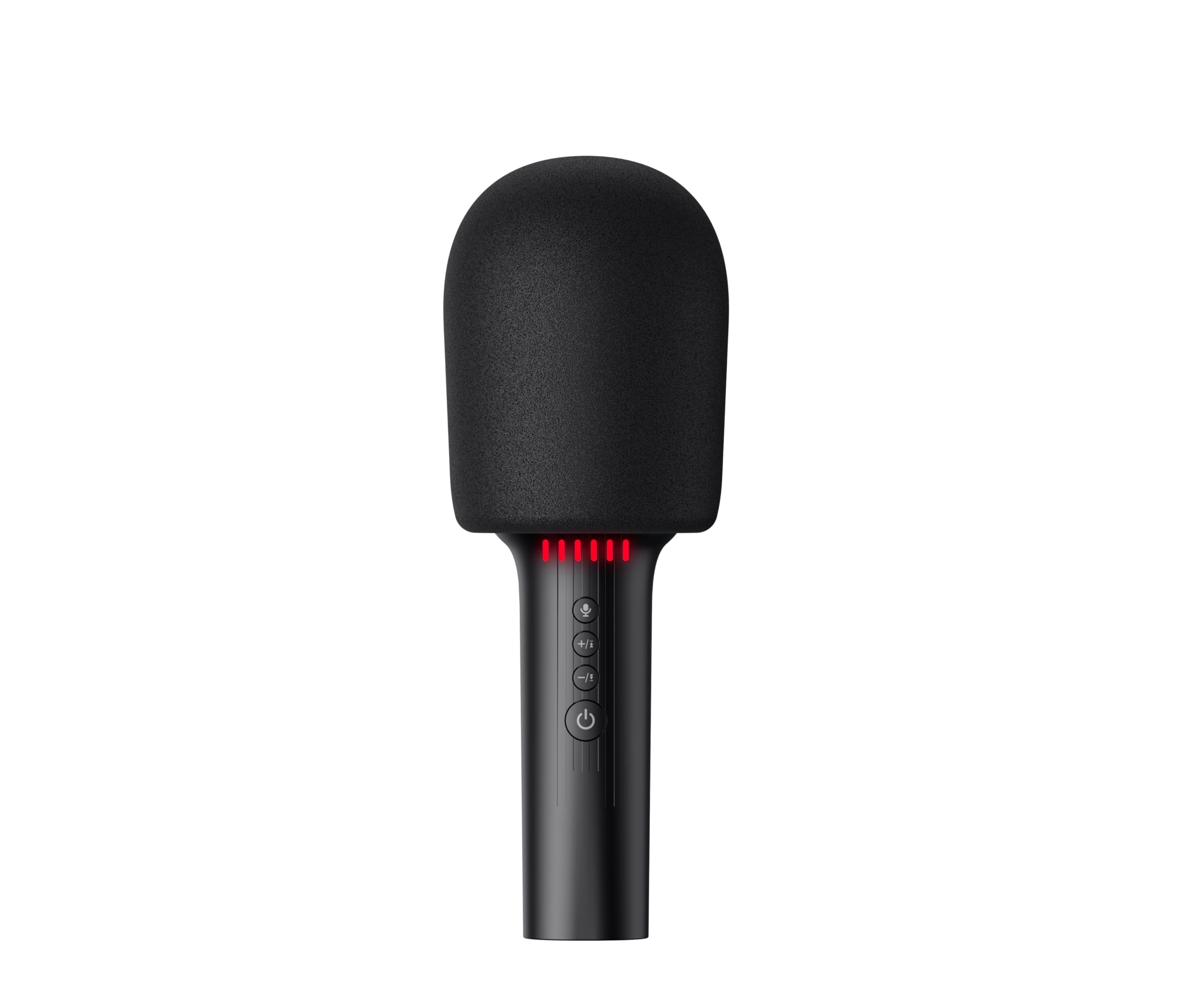 Trands KO14 Bluetooth Wireless Karaoke Microphone Speaker, Black