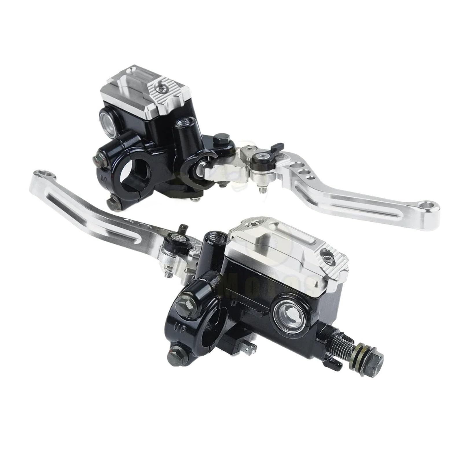 YWQJIOPM Motorcycle Brake Clutch Lever 7/8" Motorcycle Master Cylinder Hydraulic Brake Pump Clutch for 50CC-300CC Lever Hydraulic Brake Pump Clutch Handle Handlebar