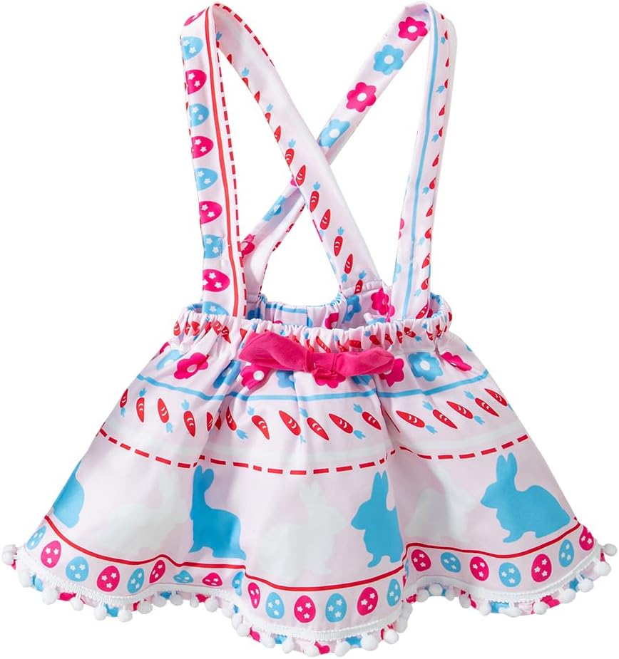 Baby Girl My First Easter Day Dresses Outfit Bunny Skirts Clothes