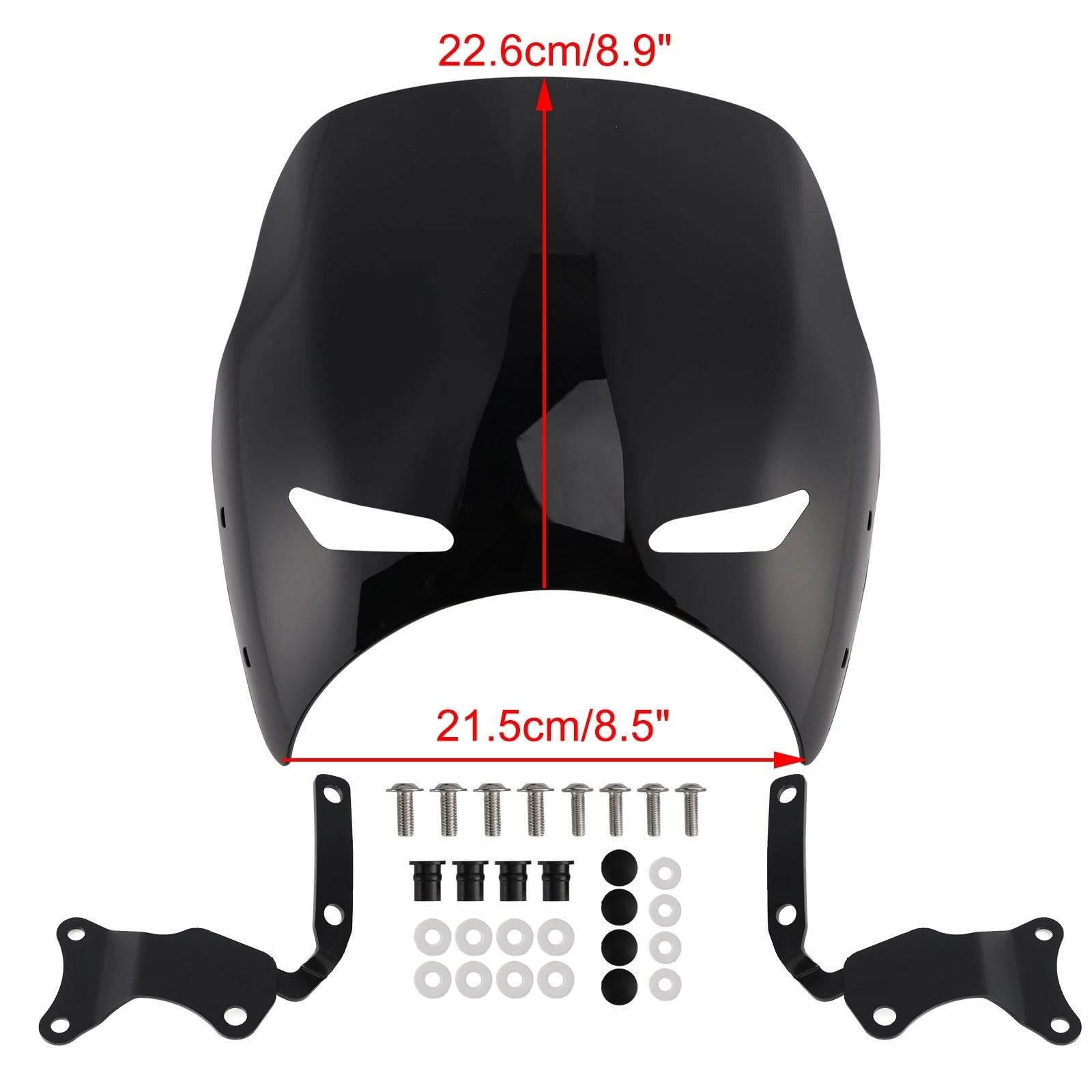 Cupolino Per Moto Per Per CB400 SUPER FOUR 2019-2022 | Per CB1300 2025 Deflettori Vento Per Cupolino Paravento