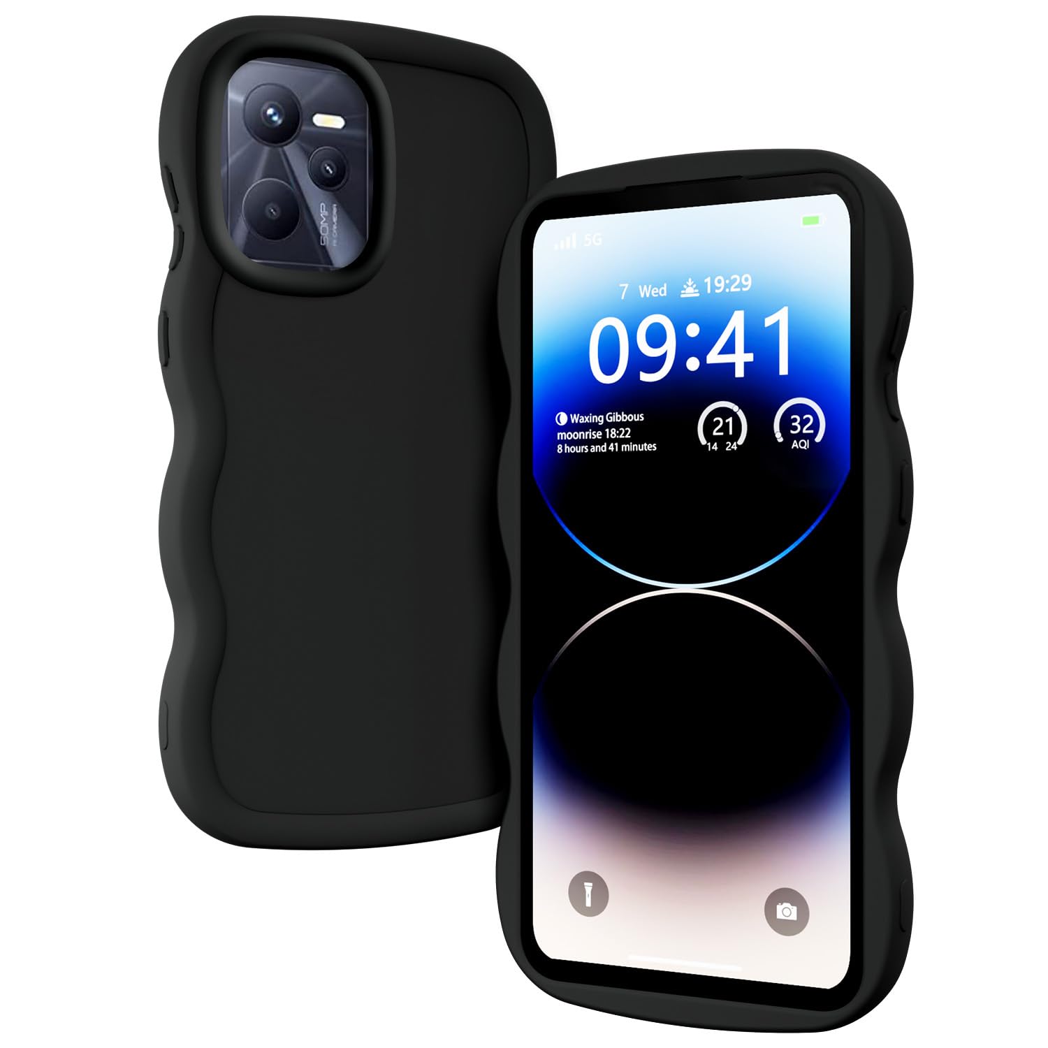 Custodia In Silicone Per Realme C35 Design Mattone 02 Disegni