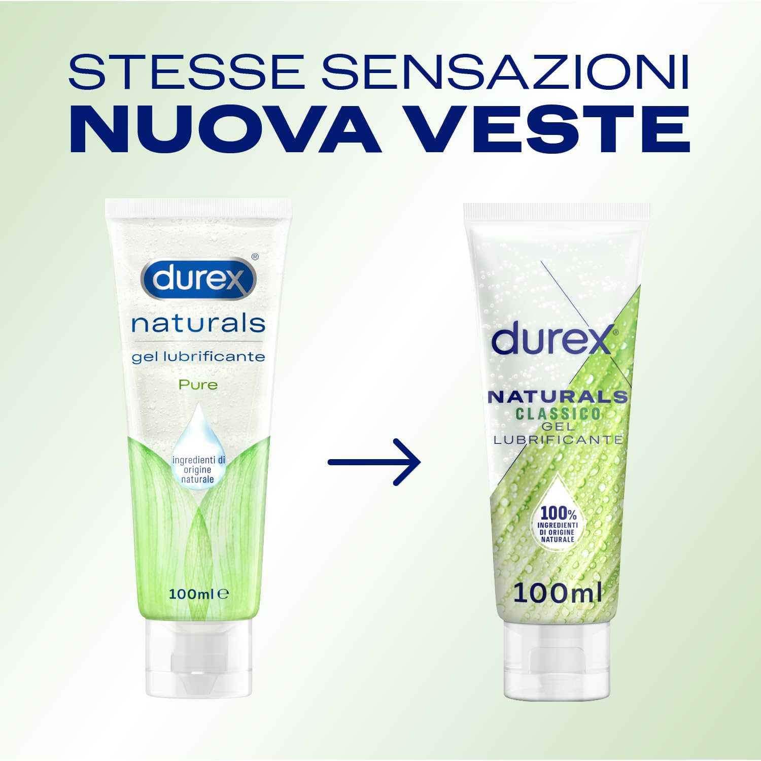 Durex Naturals Gleitgel, 100% natrliche Inhaltsstoffe, Intimgel, 100 ml,  3034580 : Amazon.de: Drogerie & Krperpflege