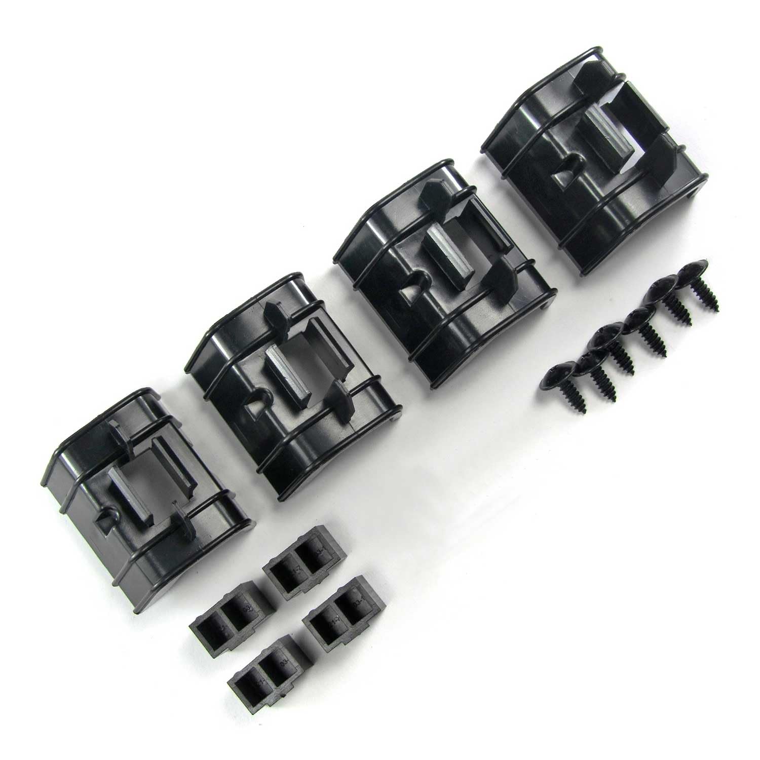 JOM Faldones Laterales Schweller Compatible con VW Golf MK5 4Türer Negro 2tlg