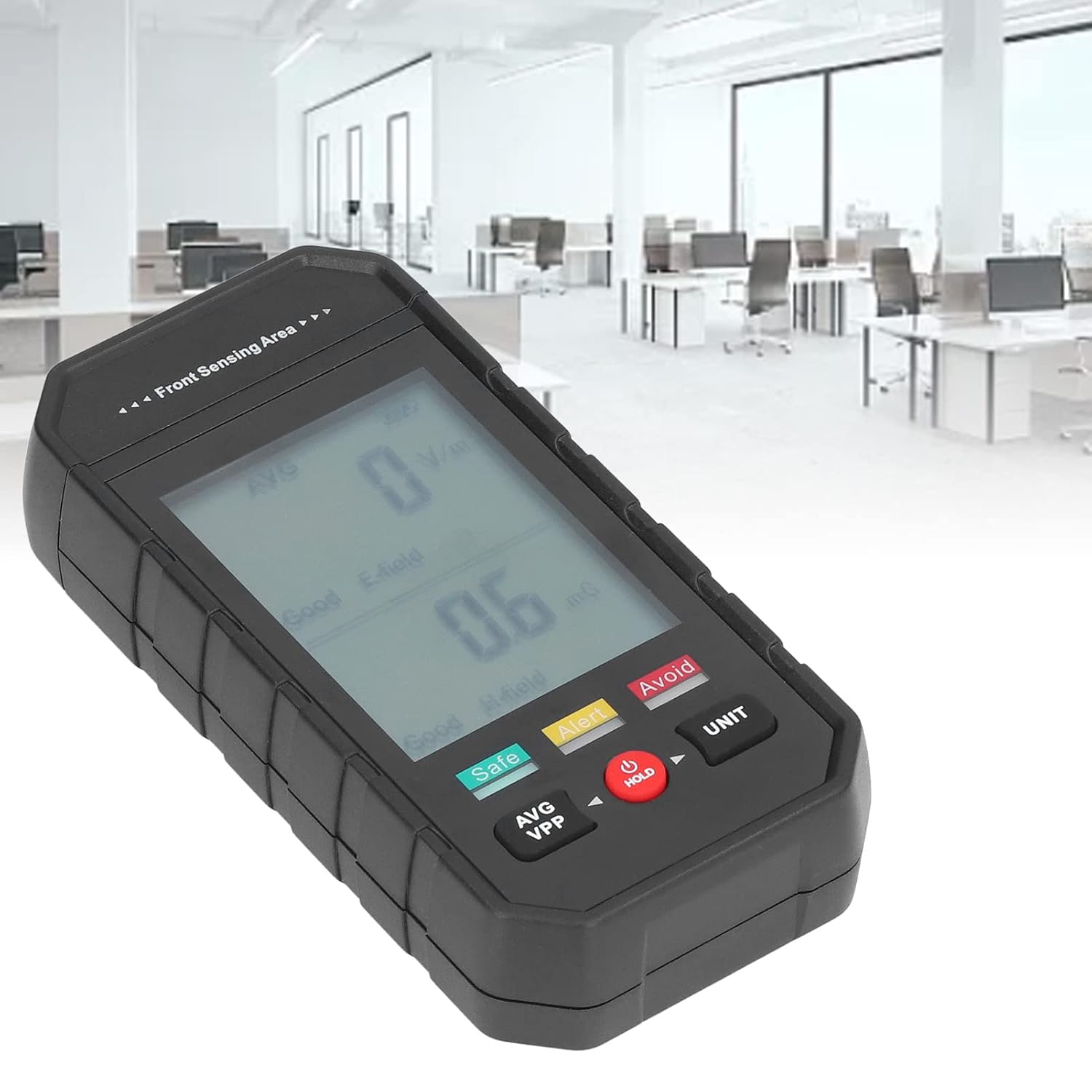 Digital Electromagnetic Field Radiation Detector, EMF Meter Professional for Office