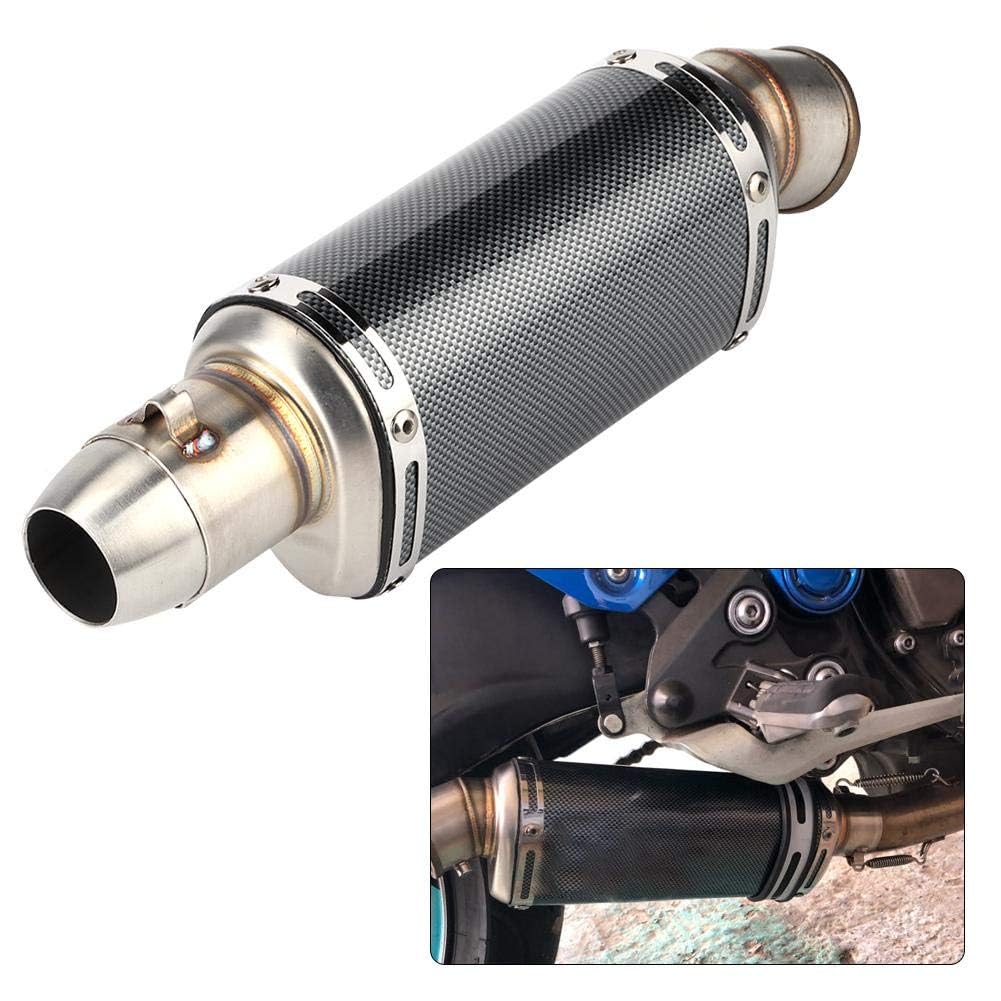 Uitlaatpijp Motorfiets 51mm/2in Universele Rvs Motorfiets Uitlaat Pijp Staart Refit Uitlaat Voor Uitlaatdemper (Kleur : K-470mm