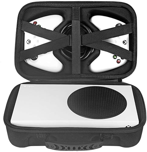 Fanxinzttc Travel Case for Xbox Series S Console, Hard Carrying Case for Xbox Series S Game Console, Controller and Gaming Accessories (Case Only) – vue 2