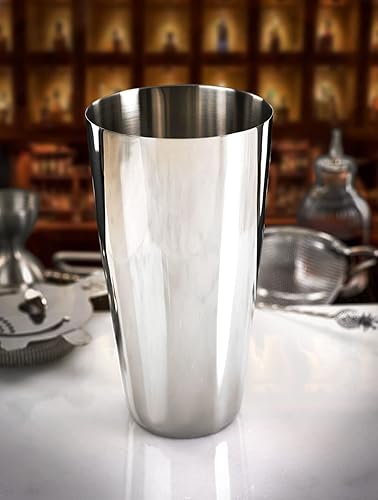 Miniatura 7 de Barfly Superfly Tin, Mezclador de Cóctel de 828 ml, Grande (28 OZ), Acero Inoxidable Pesado, (M37160)