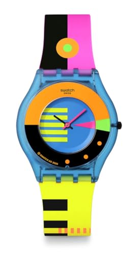 Swatch Skin Classic Biosourced Unisex Watch SS08S101 - Blue Quartz
