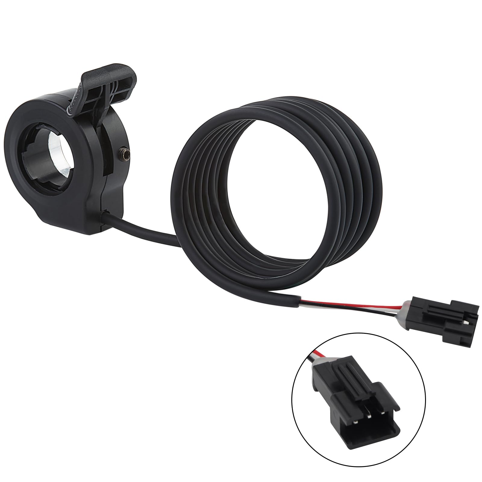Accélérateur de pouce 12 V-72 V - Prise étanche - Contrôle de la vitesse - Pour vélo électrique