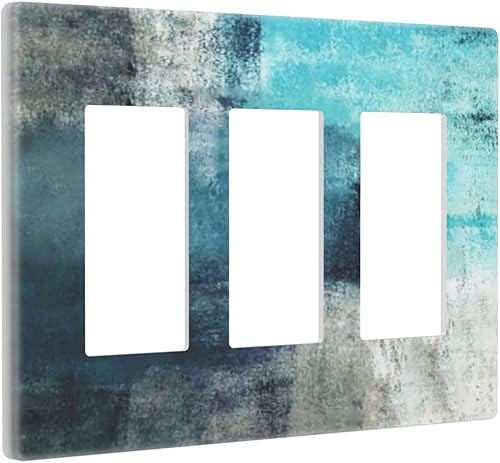 Miniatura 84 de Cubierta de Interruptor de Luz de Palanca de 1 Gang con Estampado de Bosque de Pinos Rústico Campestre, Cabaña Lodge Granero Bosque Forestal de