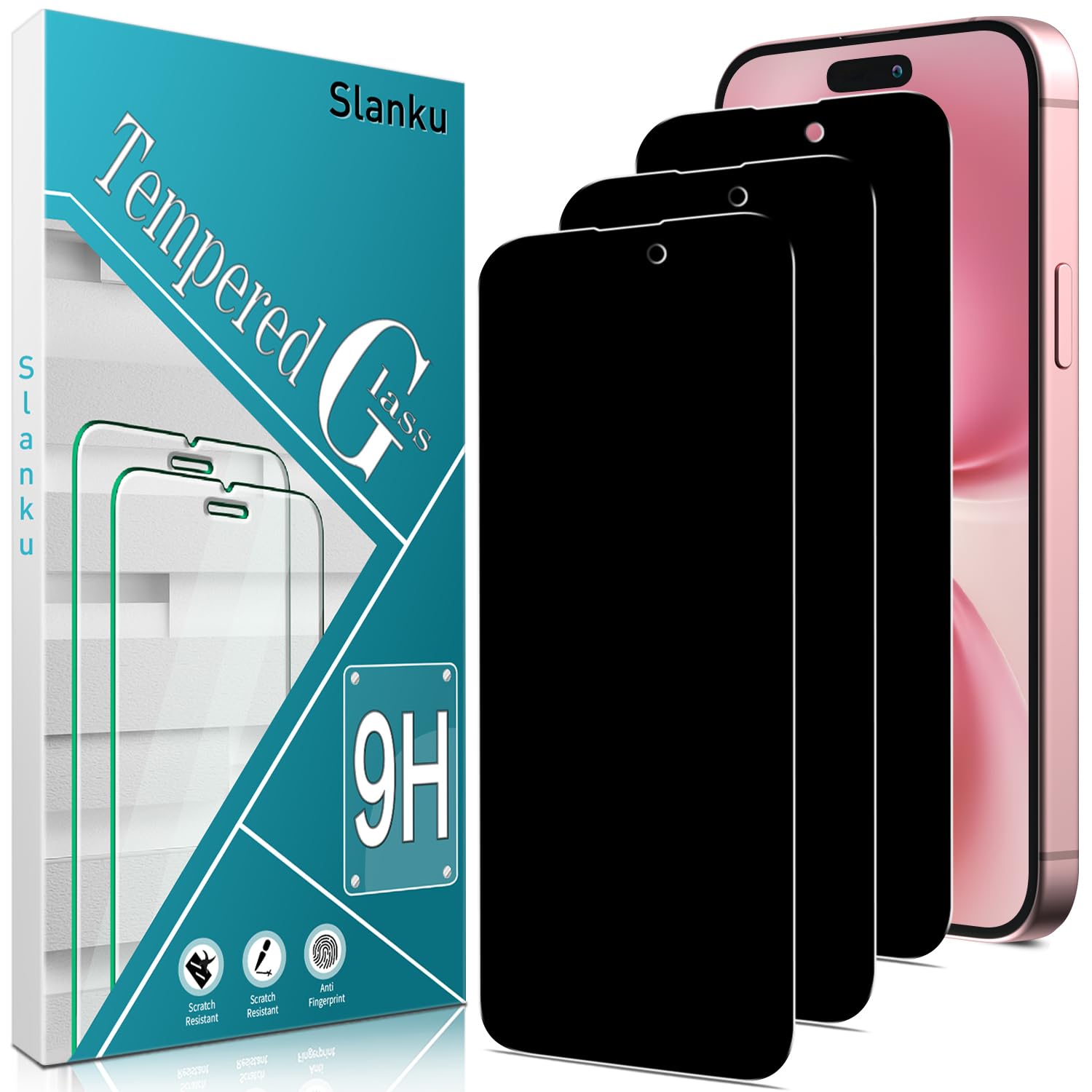 iPhone 15 pro antispy vetro temperato per la privacy per