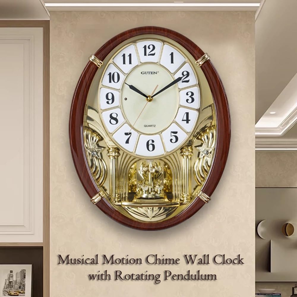 Amazon.com: KELAOTE Melodies in Motion Musical Wall Clock