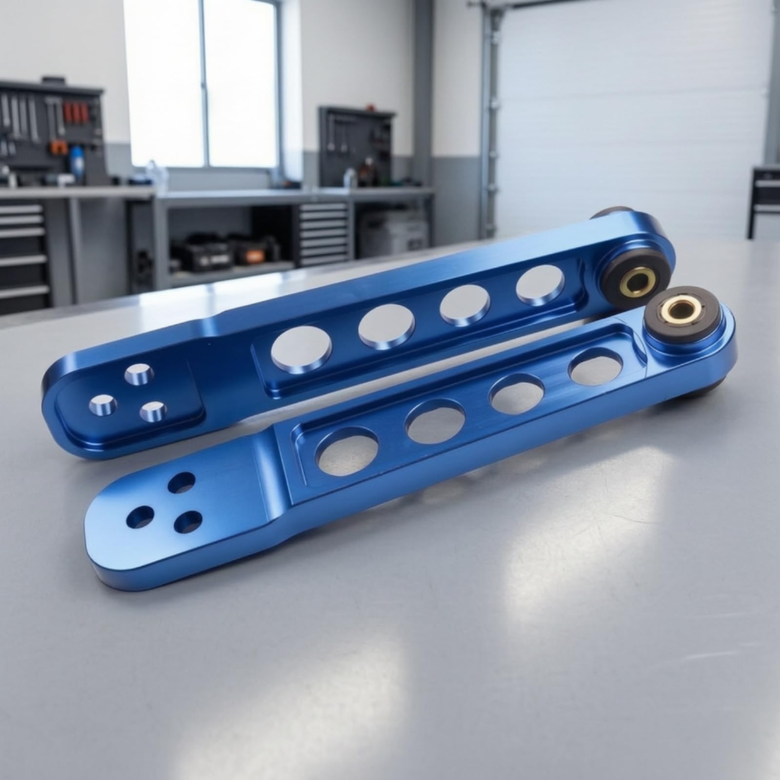 predolo Braccetti di Sospensione in Alluminio Anodizzato Braccetti di Controllo con Boccole Alta Resistenza Sospensioni per Officina