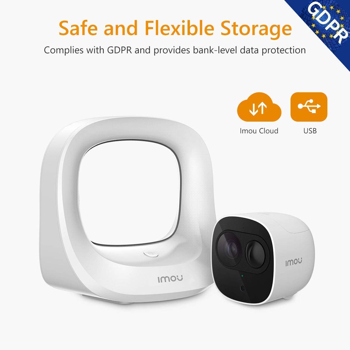 Caméra Solaire 4G Imou - Extérieure 3K - 360° - Détection Humaine 25m - Carte SD 32Go Incluse