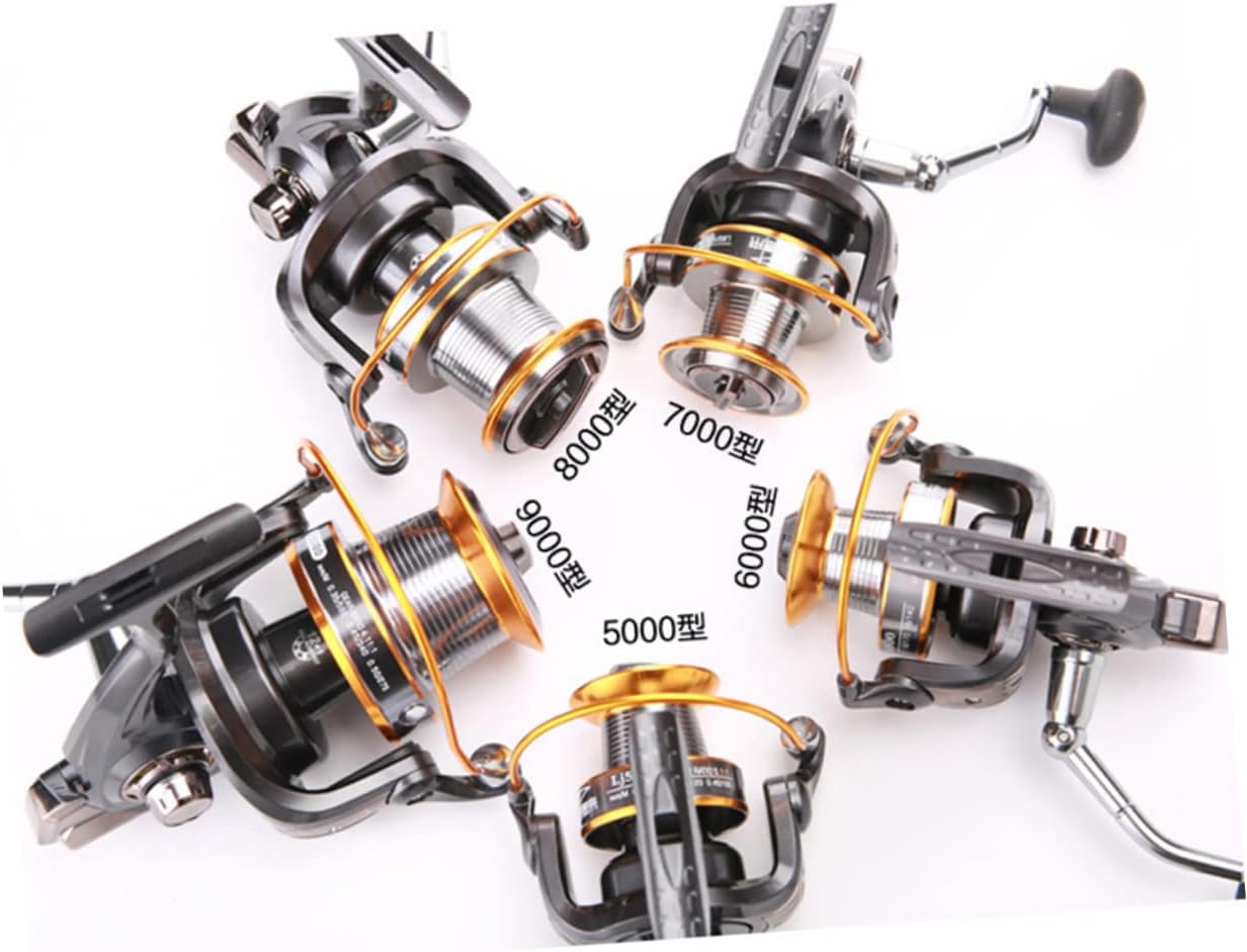 KICHOUSE Fishing Wire Wheel Sea Fishing Reel Model High Strength Gear for and Freshwater Use