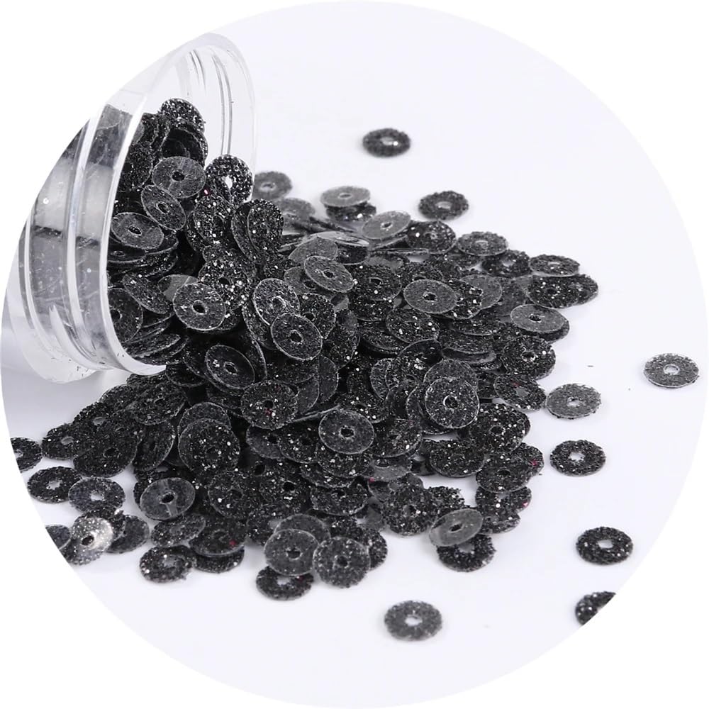 Paillettes plates rondes en vrac 10g pour couture et DIY customisation
