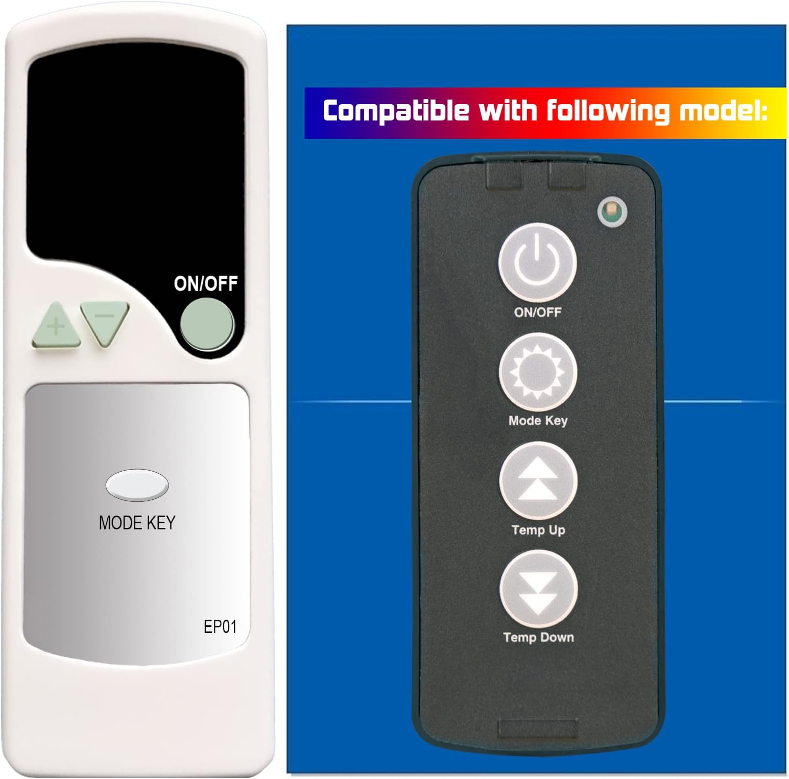 Replacement Remote Control for EdenPURE GEN4 Heater USA1000 YN022 US004