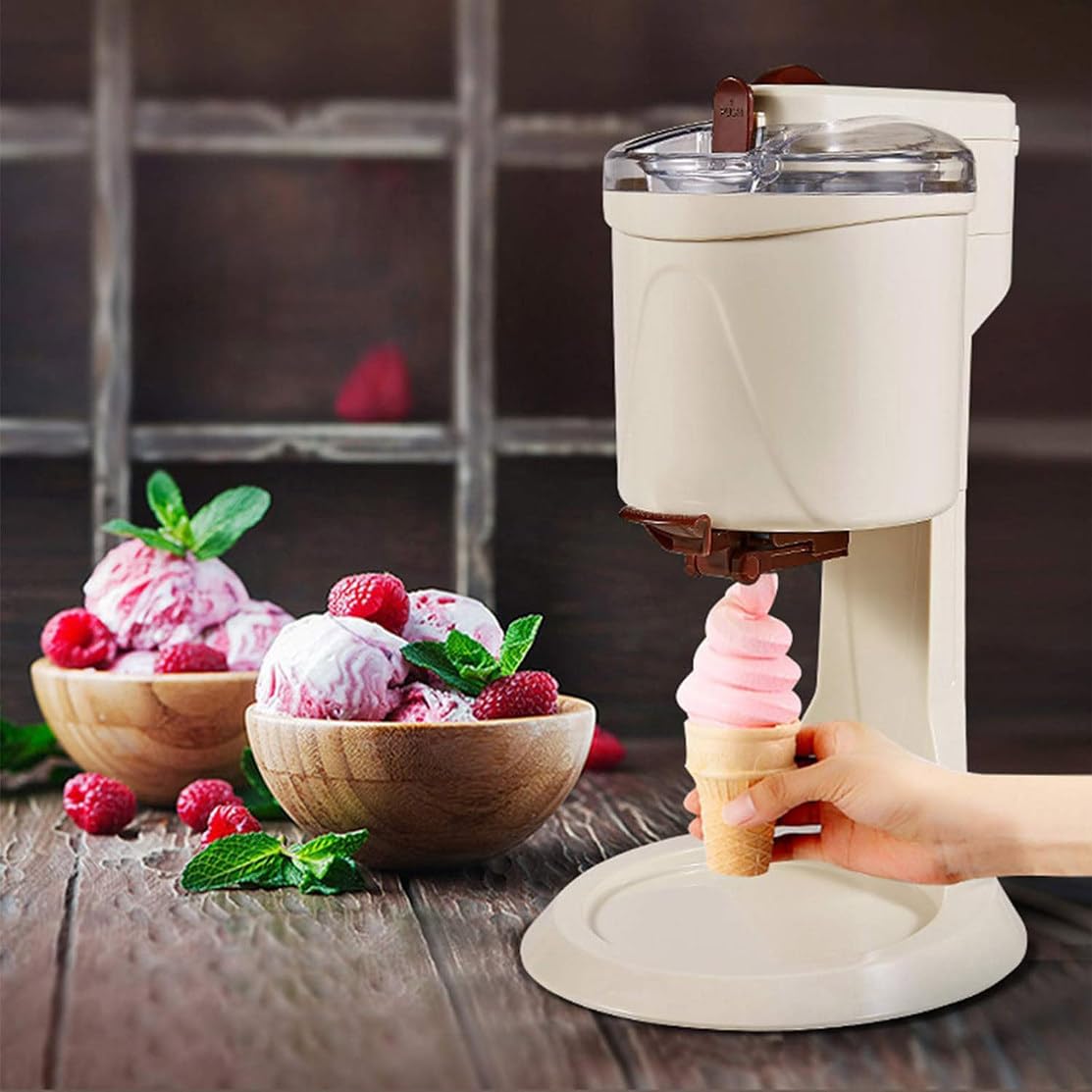 Máquina para Hacer Helados De Servicio Suave, Máquina para Hacer Helados En Casa, Máquinas para Hacer Helados Yogurt Mr Whippy para Cocina DIY Rápidamente: ¡Disfrute De Delicias Caseras!