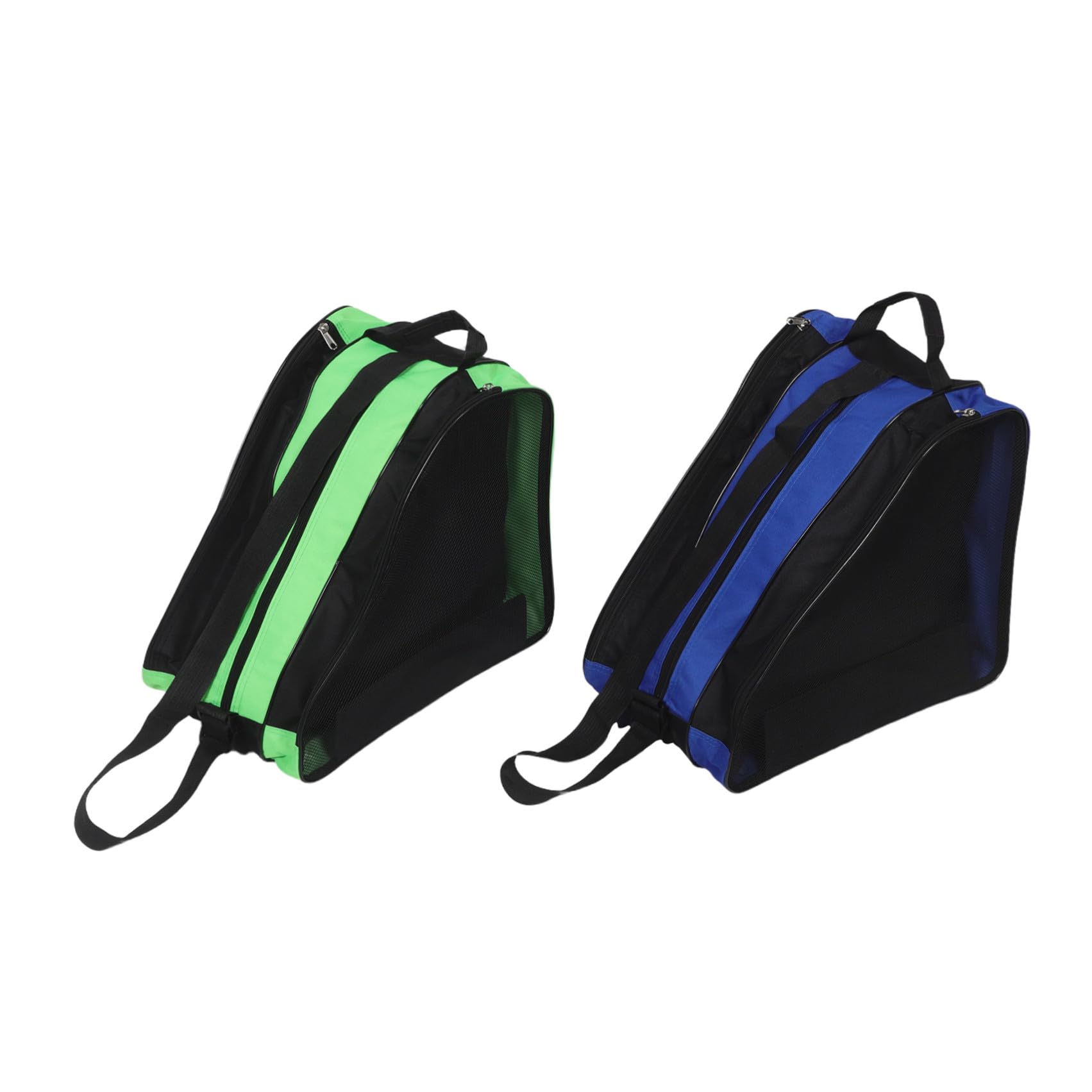SEWACC 2 Piezas Bolsa para Patines de Ruedas Compartimentos Organizadores y Correa Ajustable, Tela Oxford Resistente al Agua para Patinaje al Aire Libre