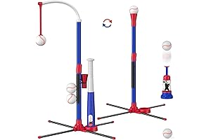 Lanzador de Pelotas para Béisbol para Niños 3-5 : Batea Con 3 Alturas