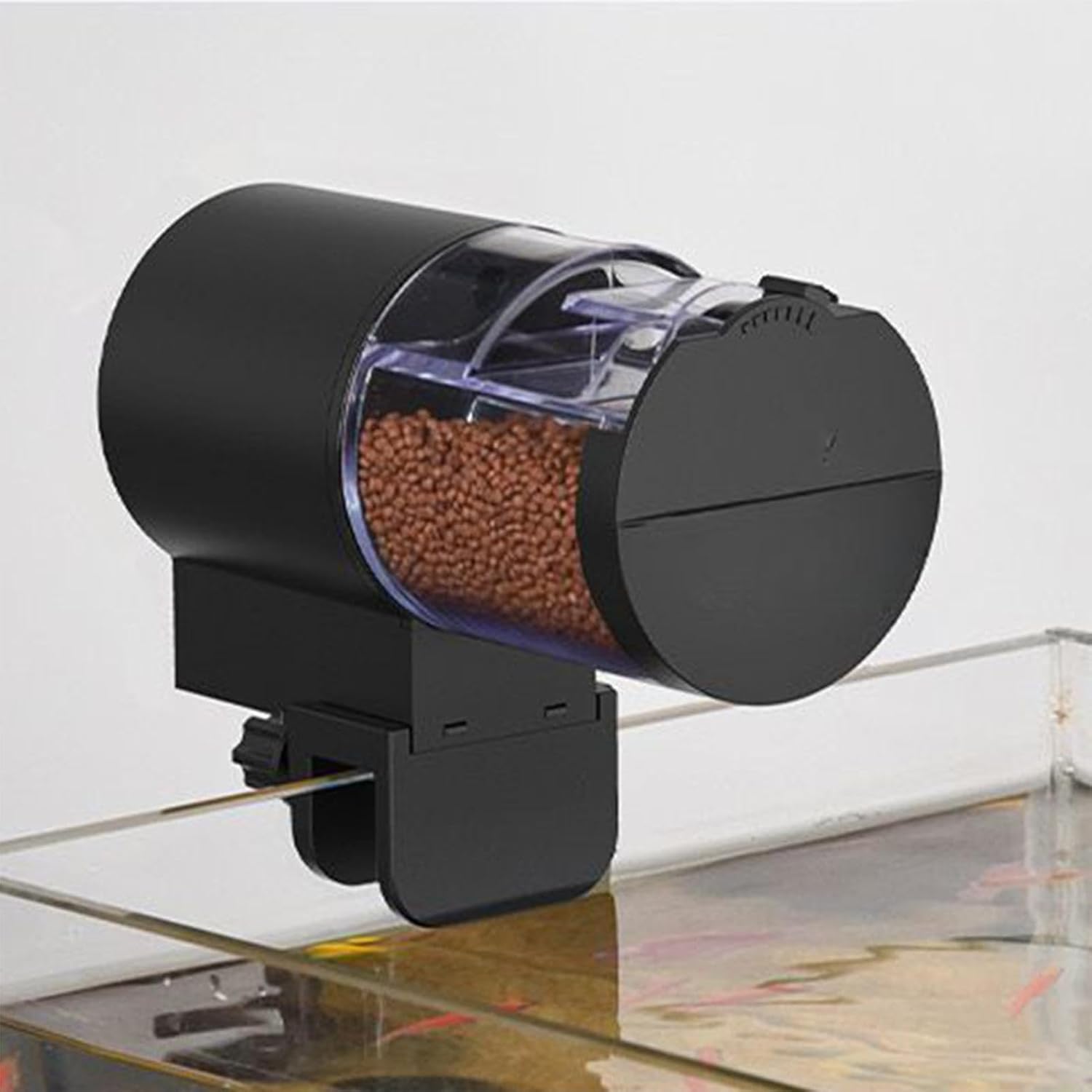 Fish Automatic Feeder | 100ml Turtle Tank Supplies - Auto Turtle Food Feeder | for Busy Professionals Travelers Beginners Keepers Men Home Office Apartment Vacation Travel Weekend Trips