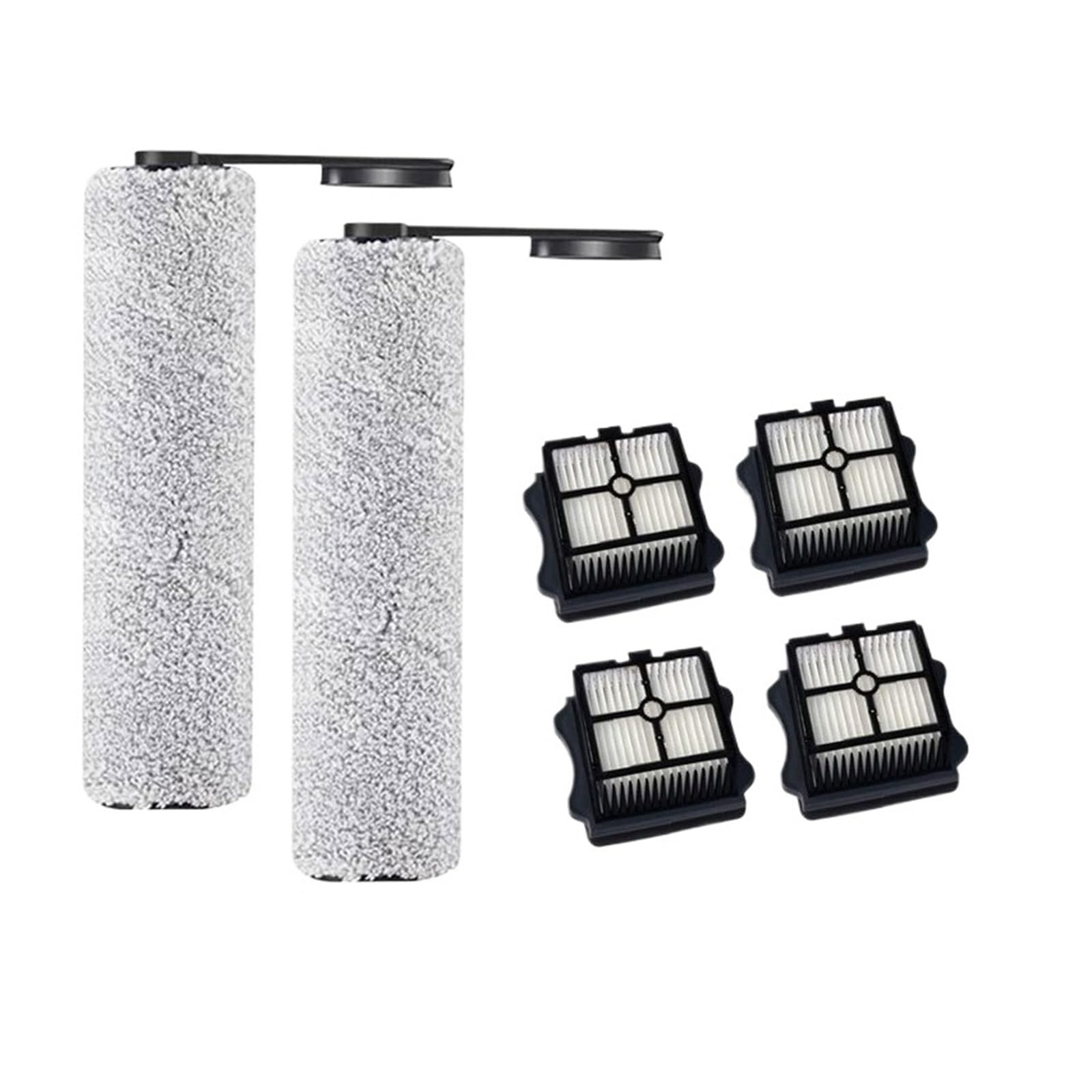 Compatible con Tineco Floor ONE S5 cepillo de rodillo suave y repuesto de filtro Hepa, accesorios de lavado en seco y húmedo, repuestos de aspiradora (Color : H)
