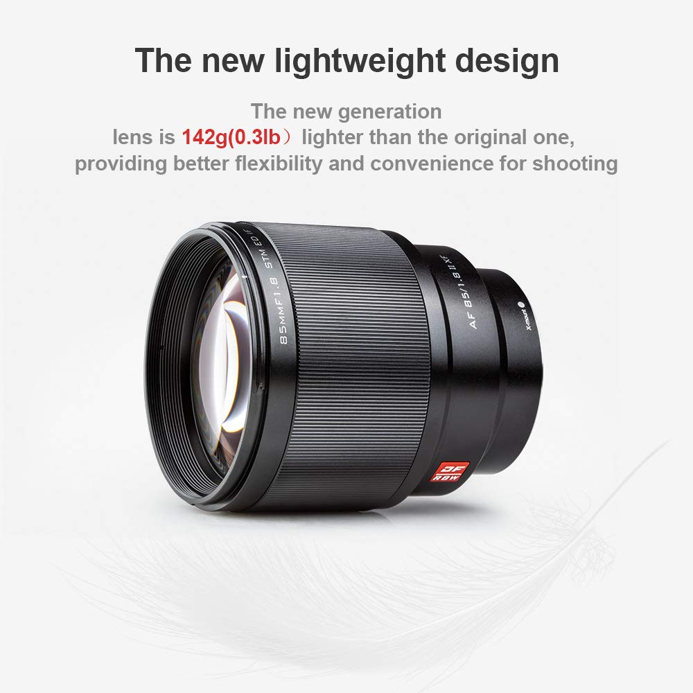 Amazon | Viltrox 85mm F1.8 II STM Fuji FXマウントに対応 軽量
