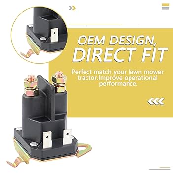 ★smile★ Amazon.com: New Starter Solenoid for 192507 Lawn Tractor