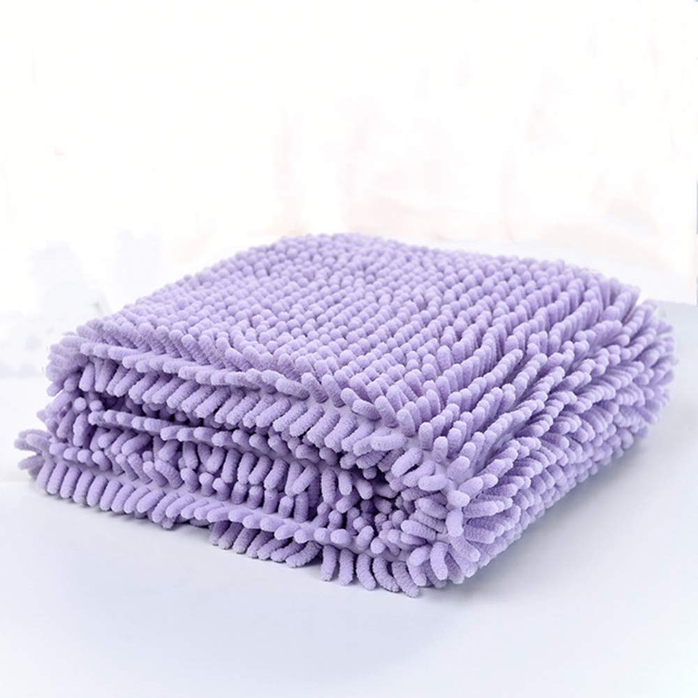 Ulalaza Pet Absorbent Towel Microfiber Quick Drying Bath Towel for Small, Medium, Large Dogs and Cats — image 1
