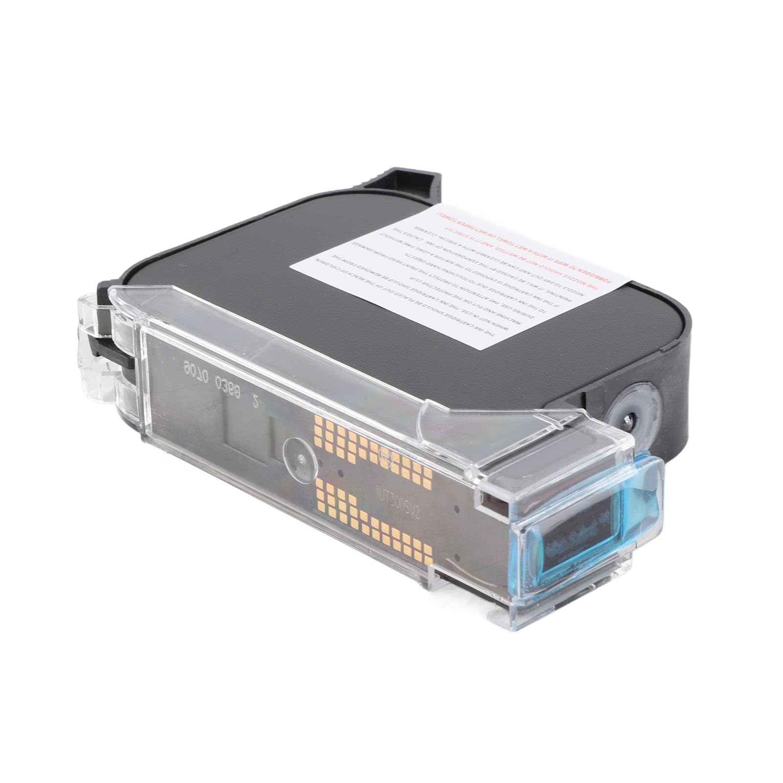Jiawu Handheld -Drucker -Tinte Rapid Trocknen 42 Ml Kapazität für den Ersatz für den Industriellen Klassendrucker, Geeignet für Holzmetallleder Geeignet (Black)