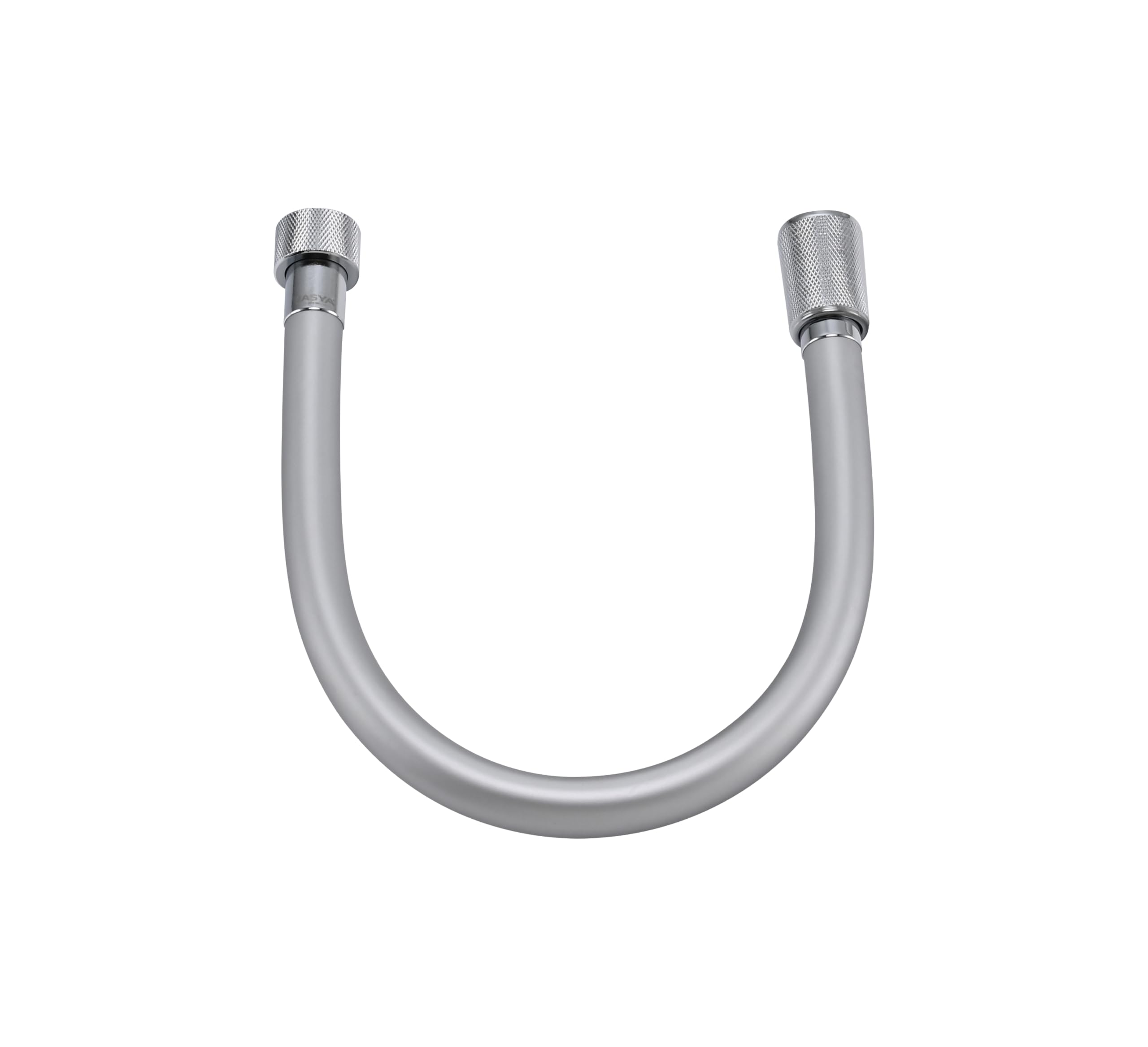 Photo 1 of Jasya 15 Inches Silver Silicone Shower Hose Extra Short Replacement