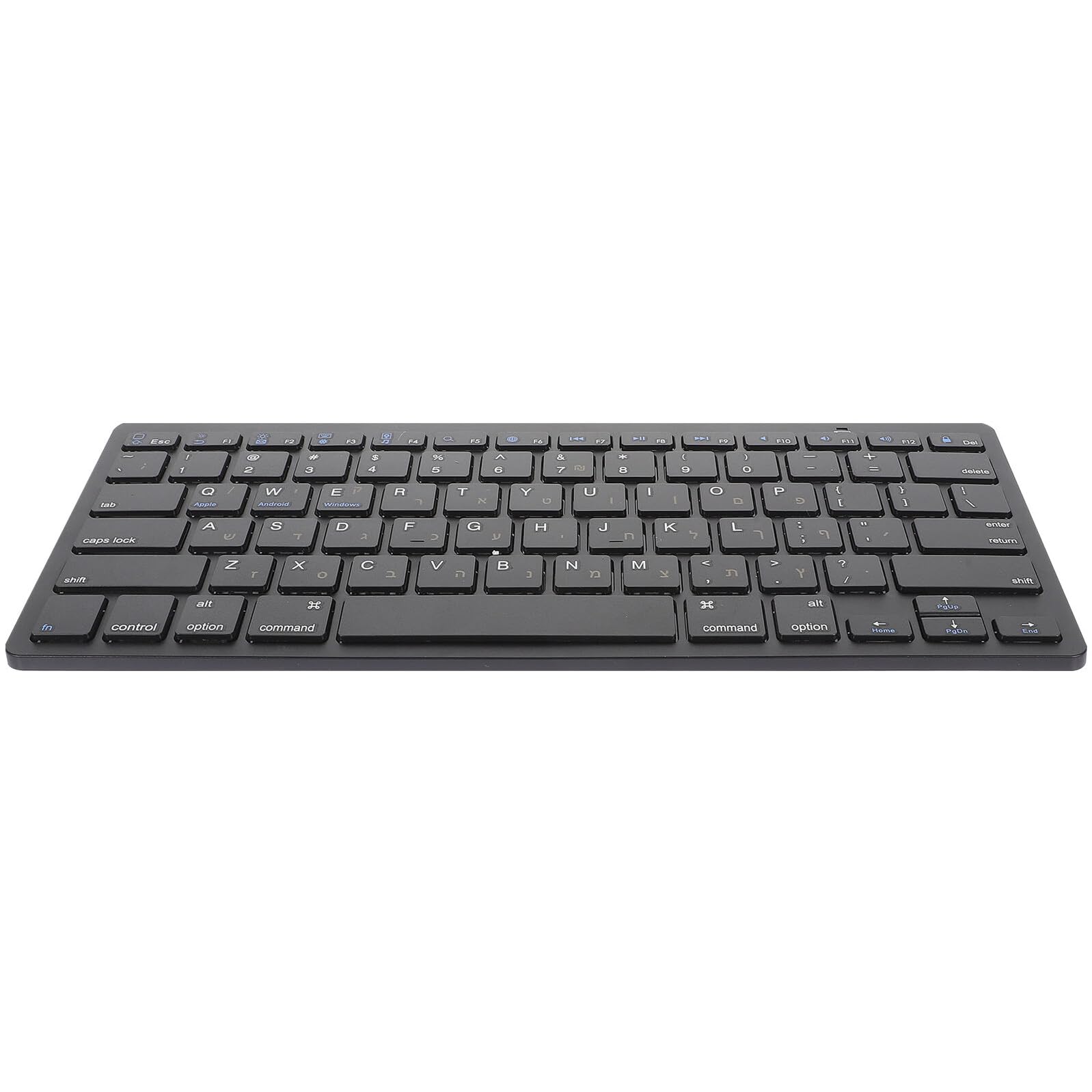 Teclado inalámbrico hebreo OSALADI de ABS para oficina 8