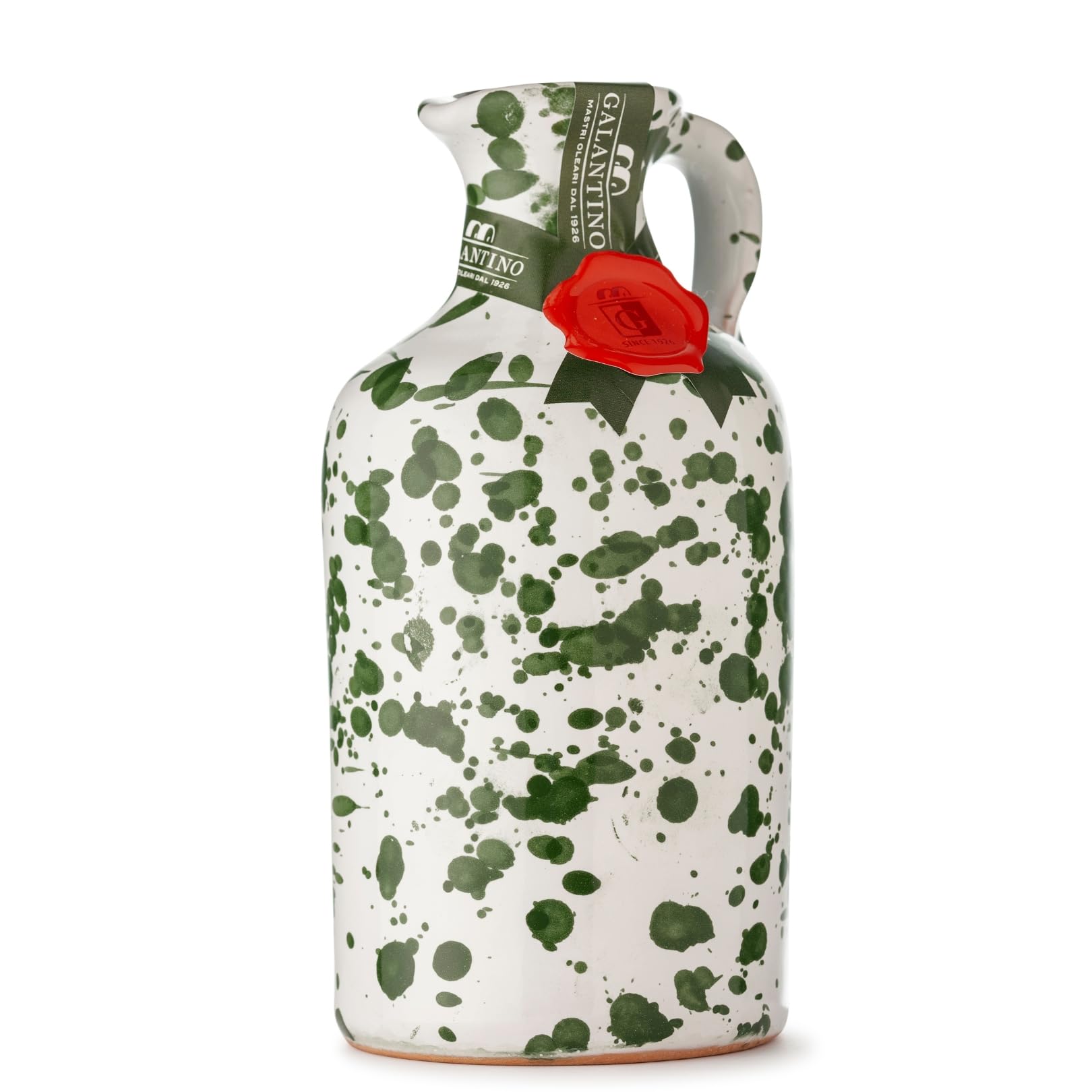 Olio Extra Vergine di Oliva 250ml in Orcio di Ceramica Verde Decorato a Mano | EVO Estratto a Freddo | Idea Regalo Gourmet Made in Italy | 13 di Ilaria