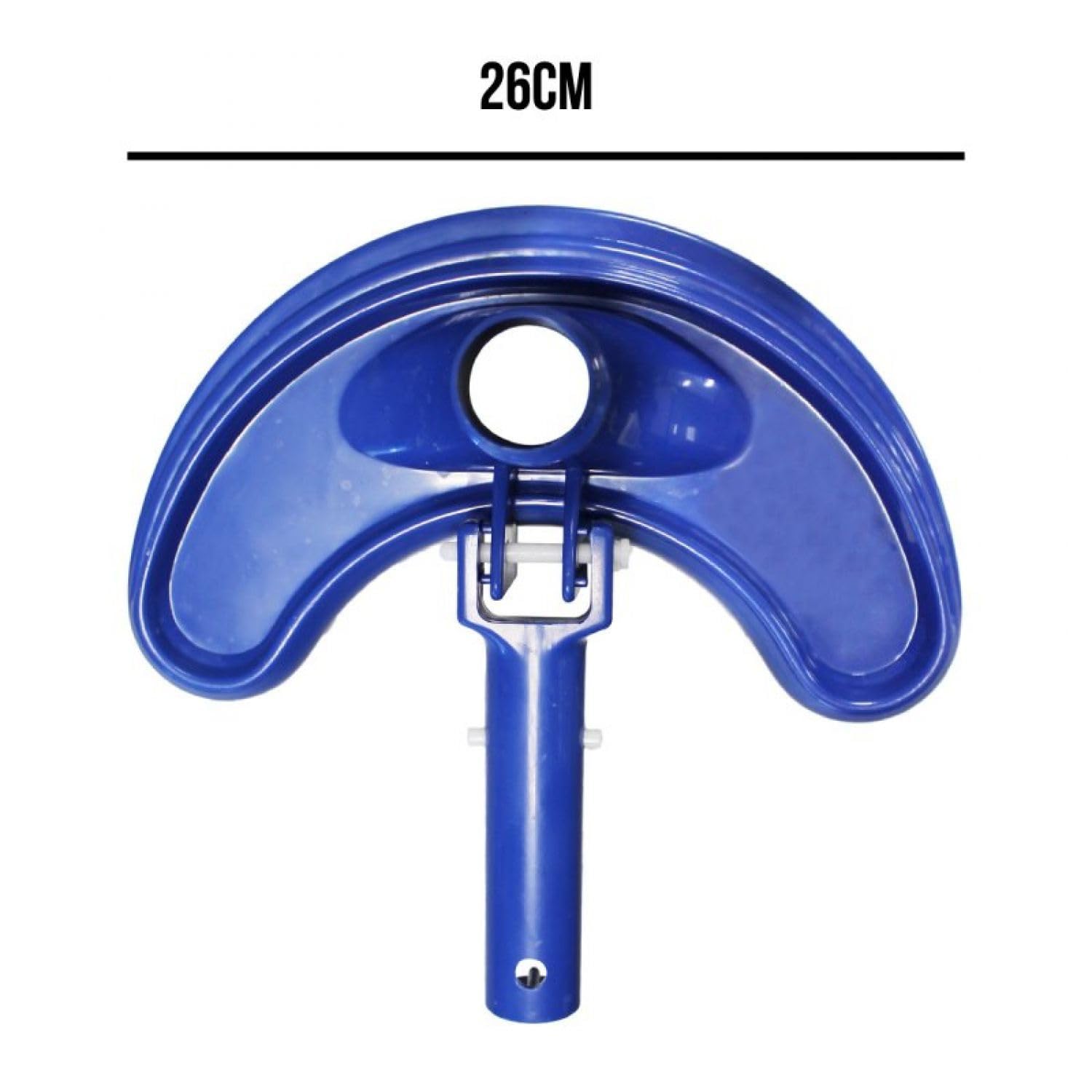 Linxor Tête de Balai Aspirant Demi-Lune Bleu pour Manche Standard