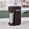 Karaca Mono Personal Thermos Gift Filter Coffee Machine Walnut Brown