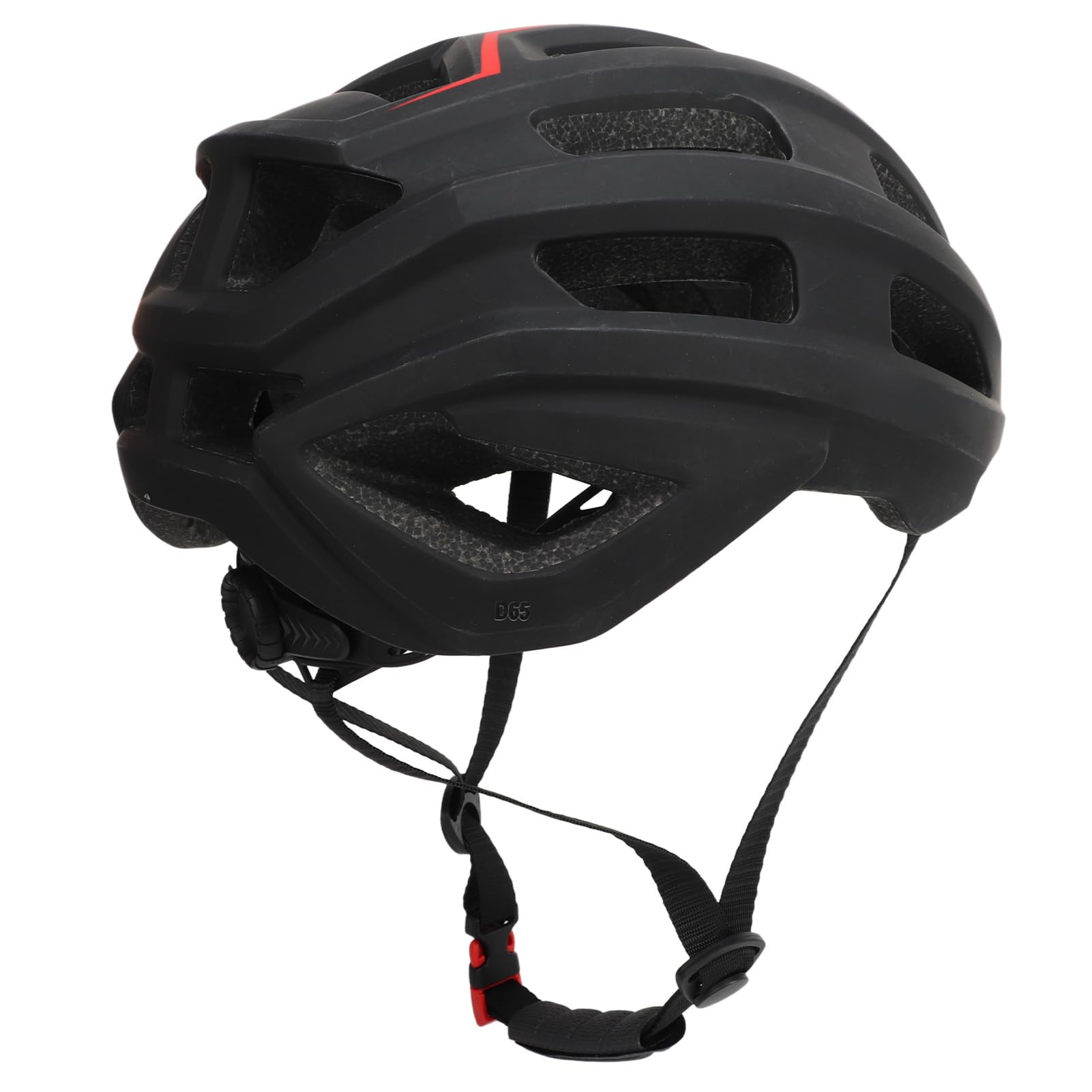 Cocoarm Bike Helmet Adjustable, Men Women Cycle Helmet Breathable, for Mountain Bike Road, Head Circumference 61-65cm, Black