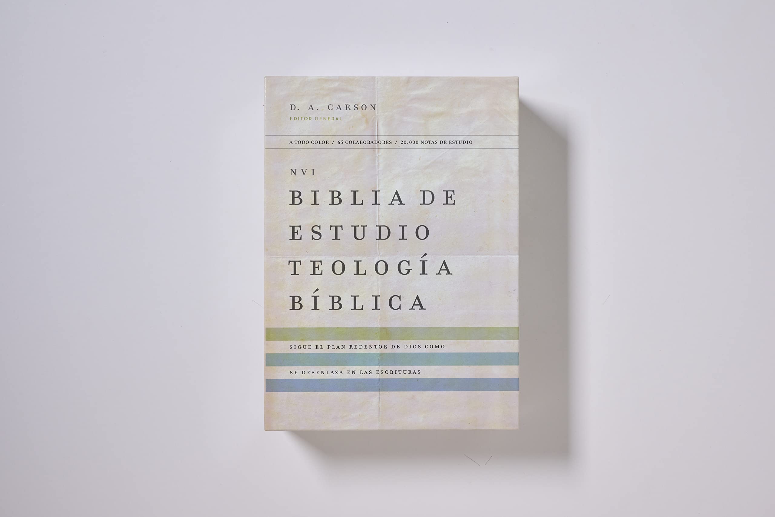 NVI Biblia De Estudio Teologia Biblica: Nueva Version International, Negro, Piel Reciclada: Sigue el plan redentor de Dios como se desenlaza en las Escrituras