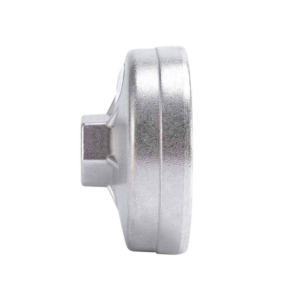 Yosoo Health Gear Klucz do filtra , 74 mm 14 rowków klucz nasadowy do filtra 903 aluminiowy klucz nasadkowy narzędzie do filtra do B Mw A UDI B En