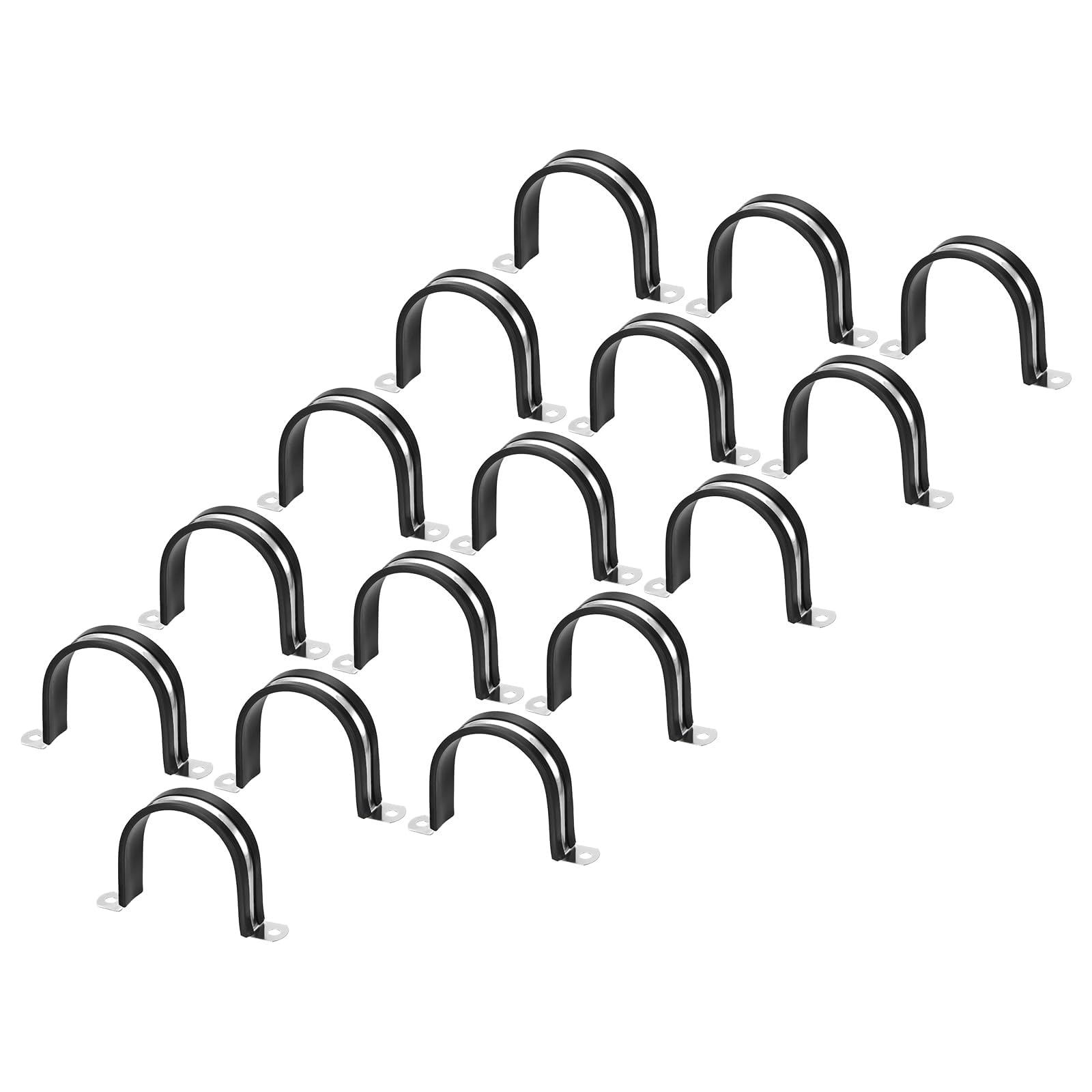 Unifizz 22Pcs 63mm(2-1/2") Cable Clamp