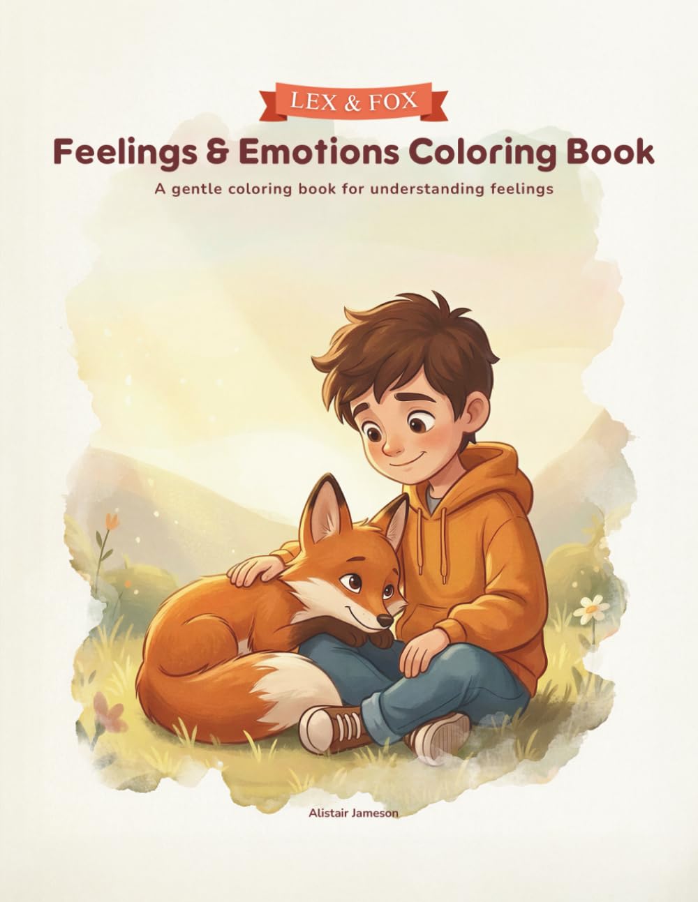 Lex & Fox – Feelings & Emotions Coloring Book: A Gentle Coloring Book for Big Feelings and Calm Minds (Lex & Fox Coloring Books)