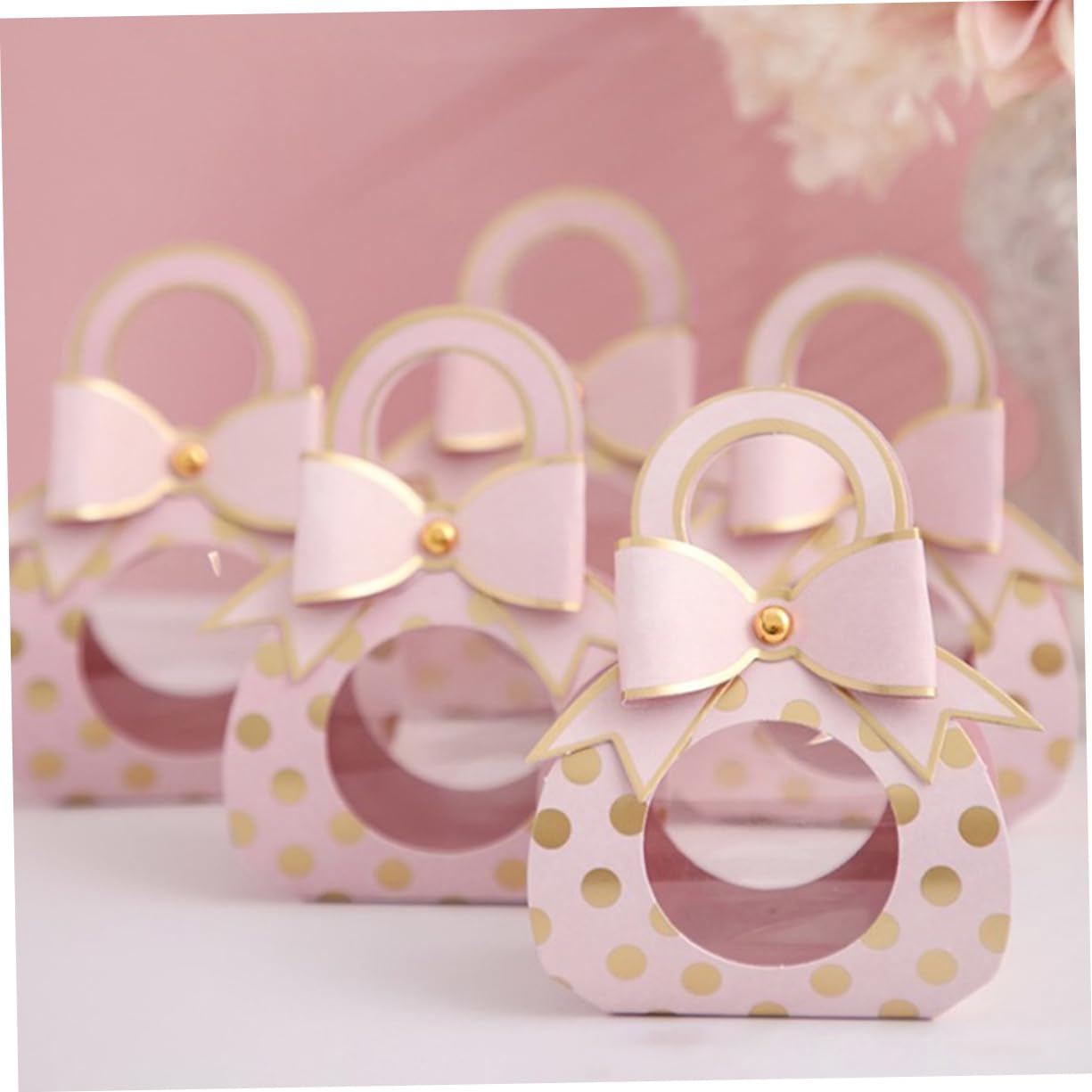 Healifty Scatole Da 50 Pezzi Scatola Di Caramelle Regali Ricordo Regali Nuziali Bomboniere Della Sposa Regalo Di Caramelle Mini Damigella D'onore Nozze Carta Pacco Regalo