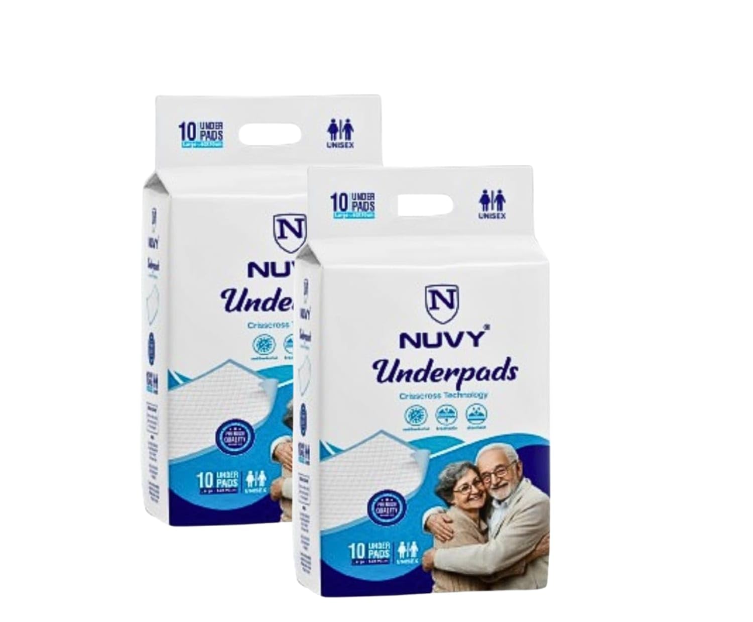 Adult UNDERPADS Rectangular 60CM X 90CM - Large (Pack of 10 Pieces)-image-33