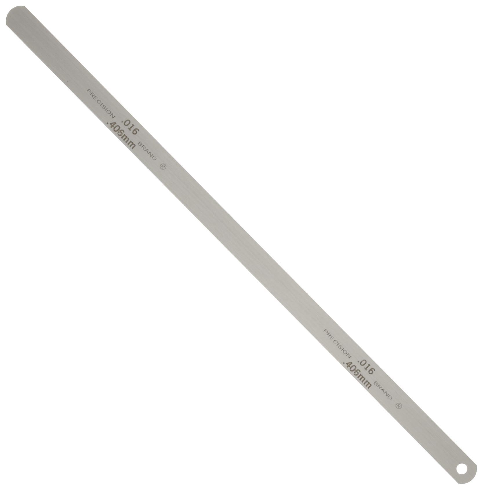 Precision Brand 19515 Steel Thickness Feeler Gage, 0.016