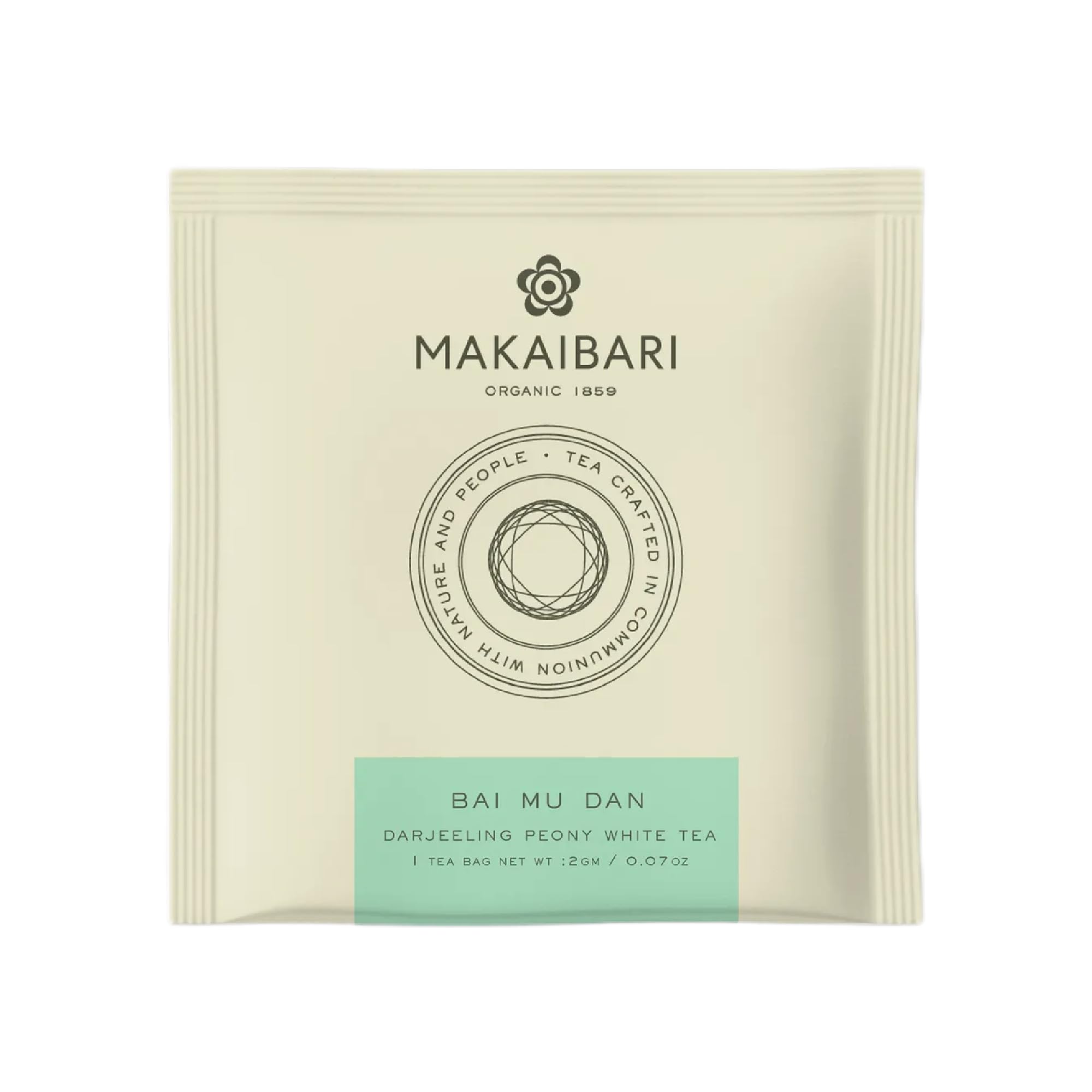 Makaibari Bai Mu Dan | 25 Teebeutel Weißer Tee | 50 g